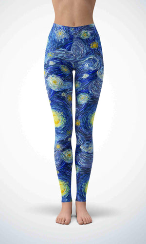 Famous painting legging for workout yoga gym running - alien wing active