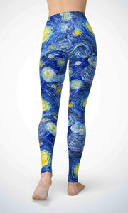 Famous painting legging for workout yoga gym running - alien wing active