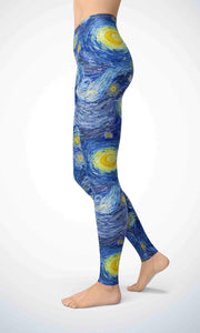 Famous painting legging for workout yoga gym running - alien wing active