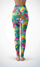 Load image into Gallery viewer, Monky in jungle legging for workout yoga gym running - alien wing active