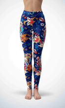 Load image into Gallery viewer, India blanket legging for workout yoga gym running - alien wing active