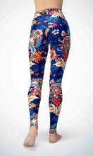 Load image into Gallery viewer, India blanket legging for workout yoga gym running - alien wing active