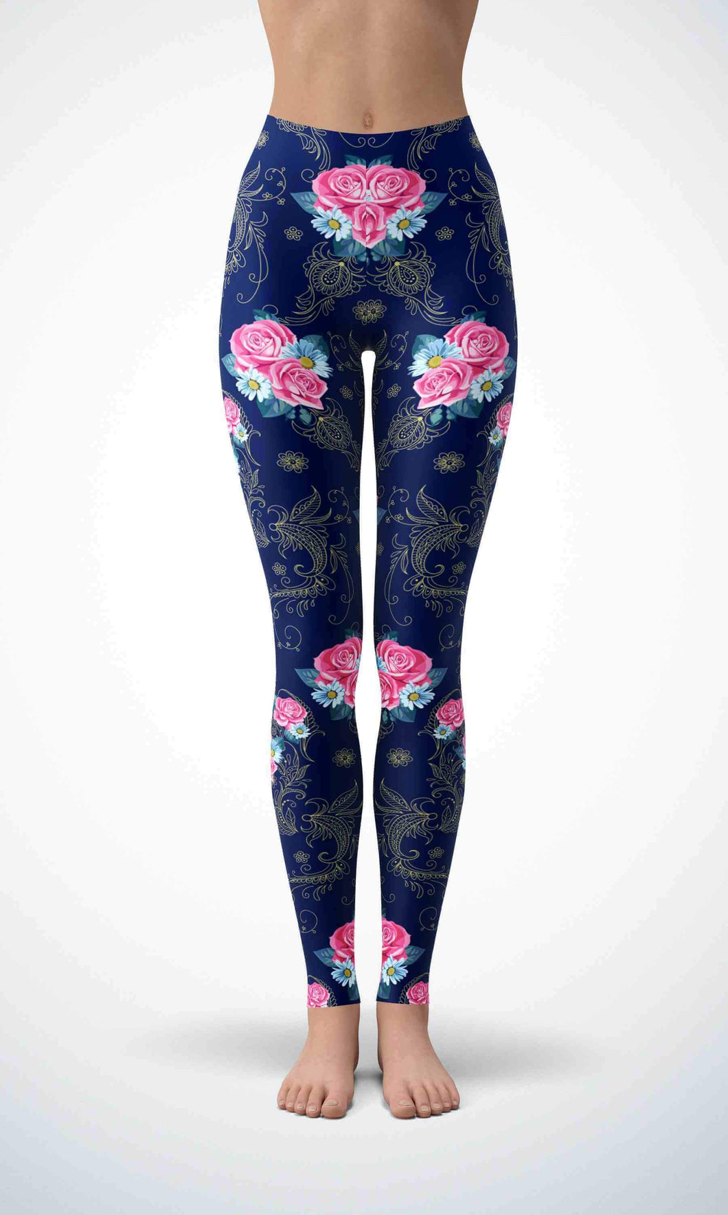 Love rose legging for workout yoga gym running - alien wing active