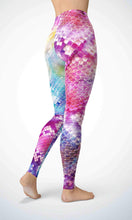 Load image into Gallery viewer, Pink skin legging for workout yoga gym running - alien wing active