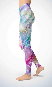 Pink skin legging for workout yoga gym running - alien wing active